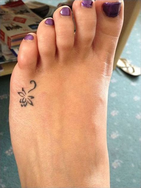 cute tattoos for the foot|tiny foot tattoos.